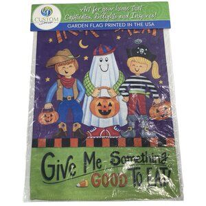 Trick or Treat Garden Flag Ghost Pirate Cowboy Halloween Party Banner Fall Decor